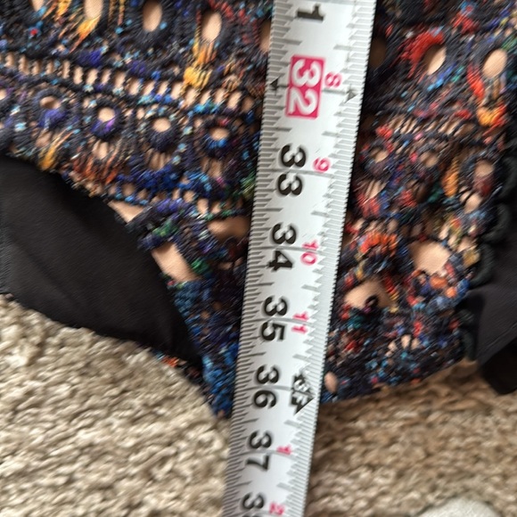 SALONI Juno Butterfly LacePrinted Mini Dress - Picture 14 of 16